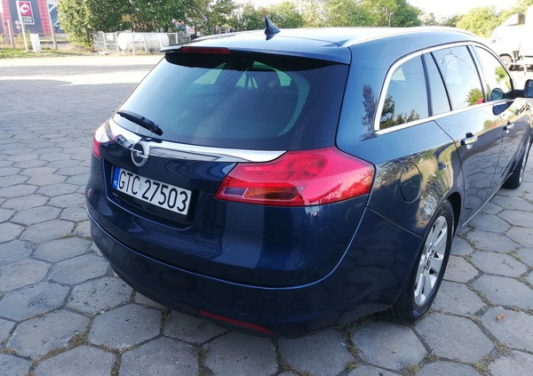 Opel Insignia cena 25500 przebieg: 295000, rok produkcji 2011 z Tczew małe 596